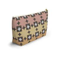 World's Fair Accessory Pouch w T-bottom in Pink